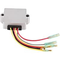 Los mejores  - Rectificador regulador de voltaje- 815279-3 883072T Regulador rectificador de voltaje para Mercury Mariner Outboard 6…